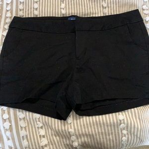 Black Dress Shorts